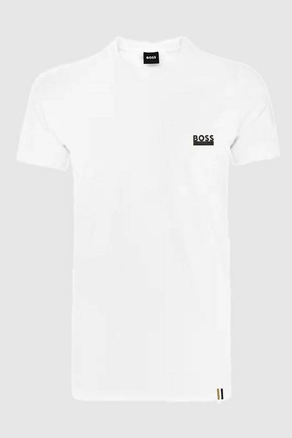 ΜΠΛΟΥΖΑ T-SHIRT BOSS - 100 ΛΕΥΚΟ